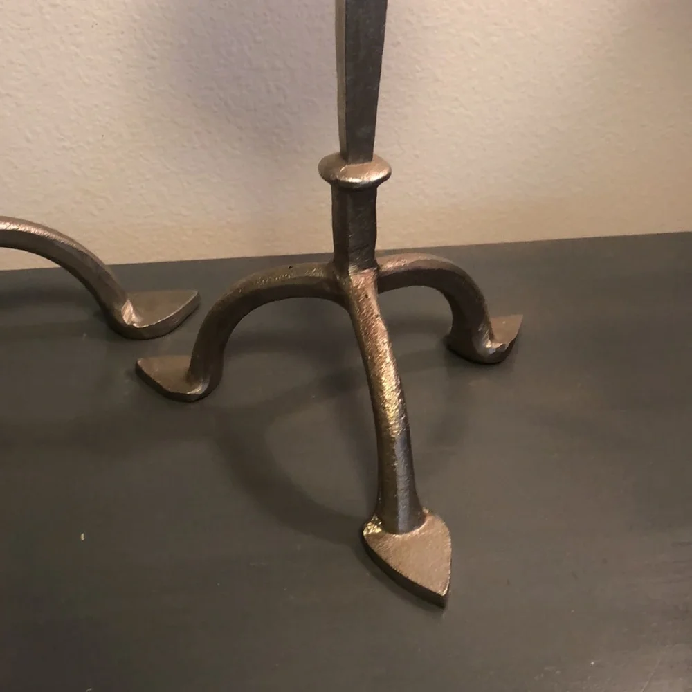 West Elm candle sticks